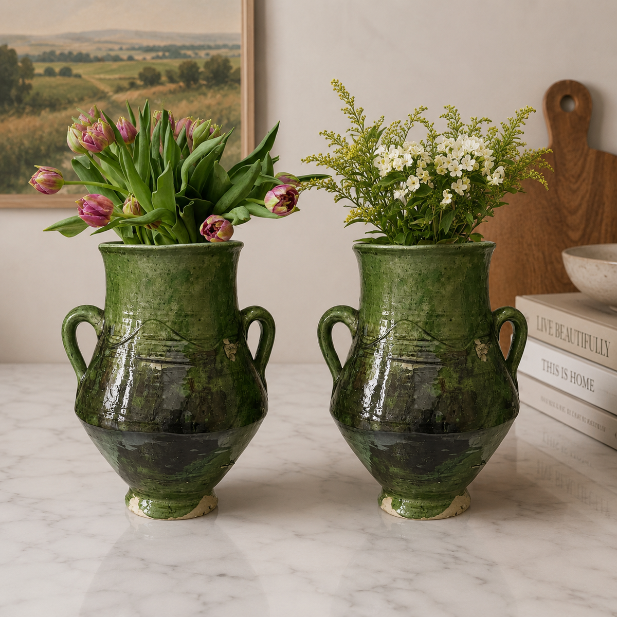 Moroccan Vintage Tamegroute Earring Vase