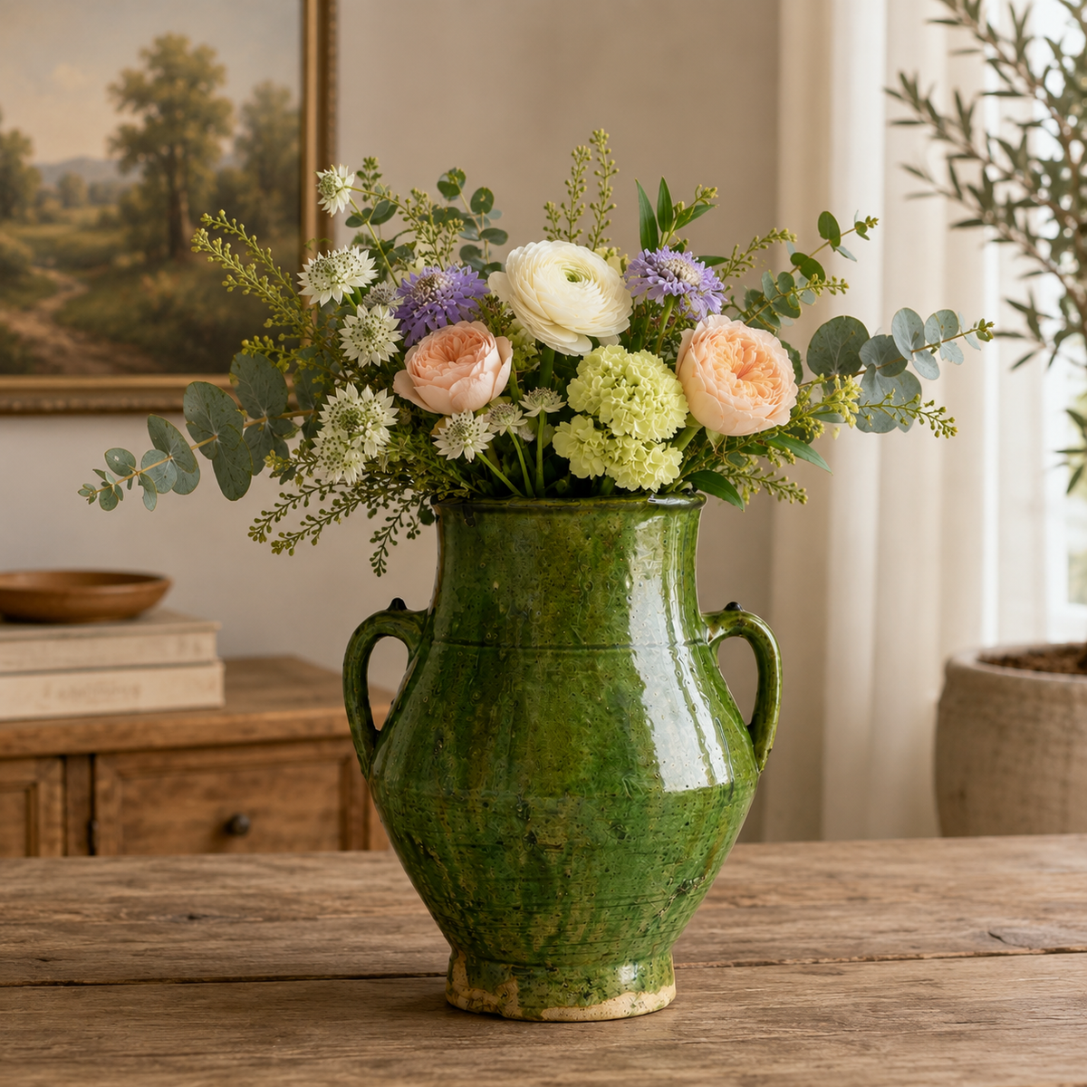 Moroccan Vintage Tamegroute Earring Vase