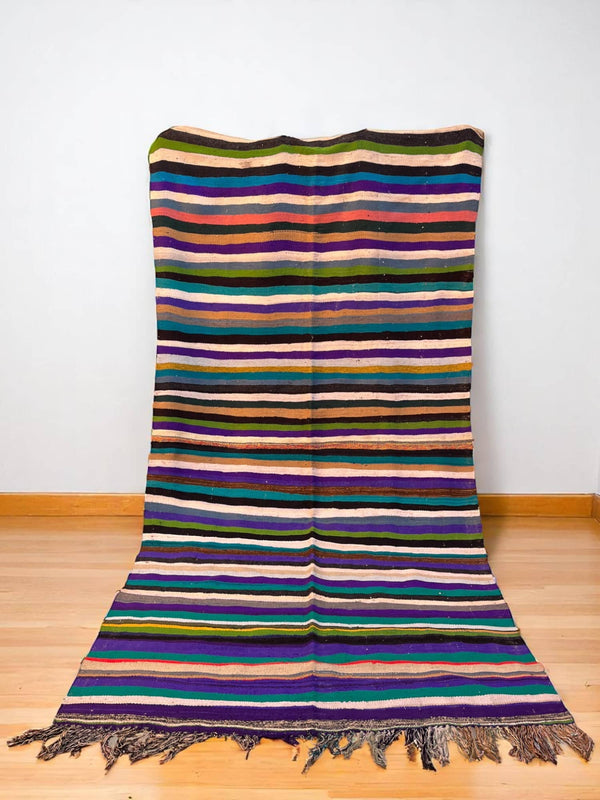 Handwoven Moroccan Kilim Rug (10.1 x 5.2 ft)