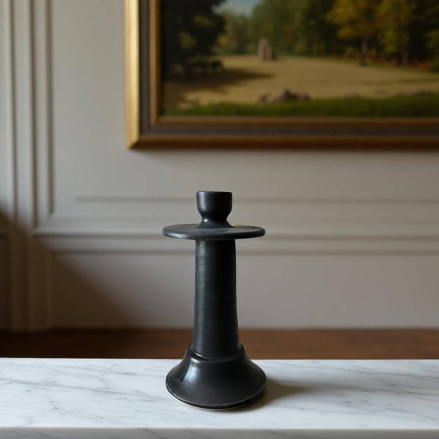 Discover Signature Style: Handmade Black or White Candle Holder (18 cm)