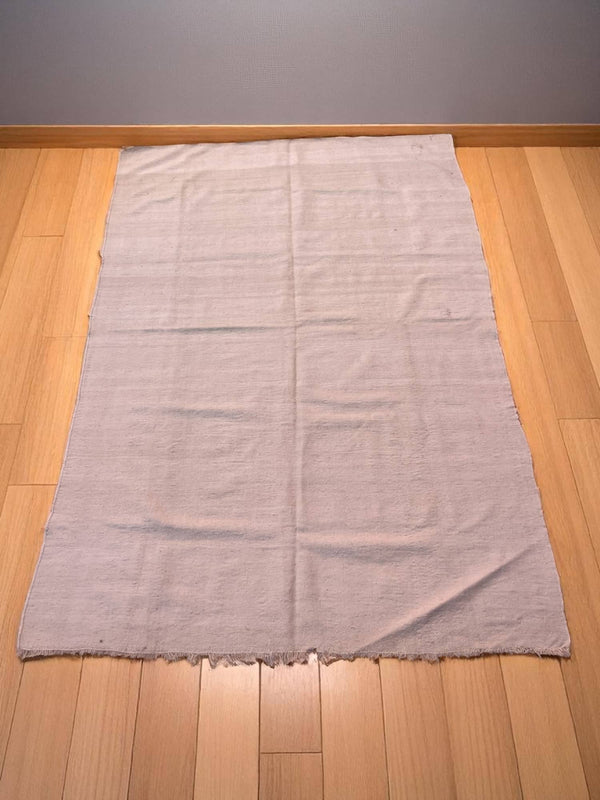 Handwoven Moroccan Wool Quilt (6.6 x 4.4 ft)
