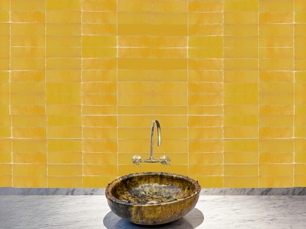 Saffron Bejmat Zellige Tiles