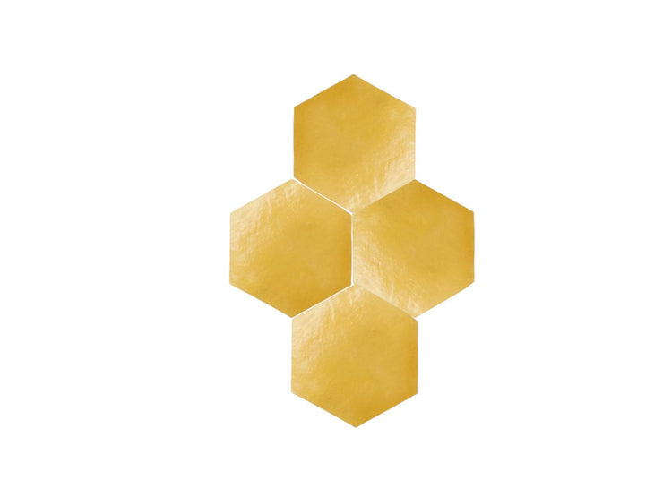 Saffron Hexagon Zellige Tiles