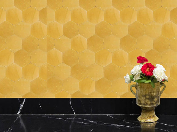 Saffron Hexagon Zellige Tiles