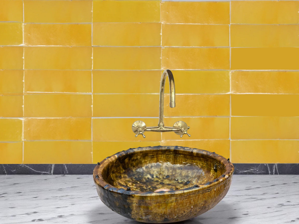 Saffron Bejmat Zellige Tiles
