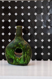 Handcrafted Black & White Moroccan Zellige Tiles