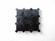 Handcrafted Black Moroccan Zellige Tiles – Octagon & Bouchon Patterns