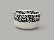 Hand-Painted Arabic Calligraphy Ceramic Plate – Moroccan Artisan Tableware