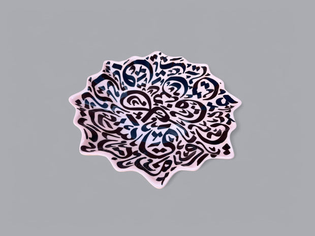 Calligraphy Ceramic Plate