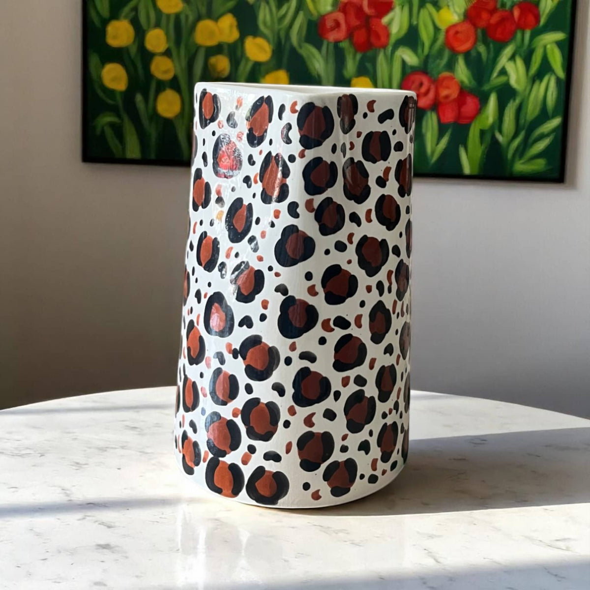  Handmade & Handpainted Carafe (18 cm)