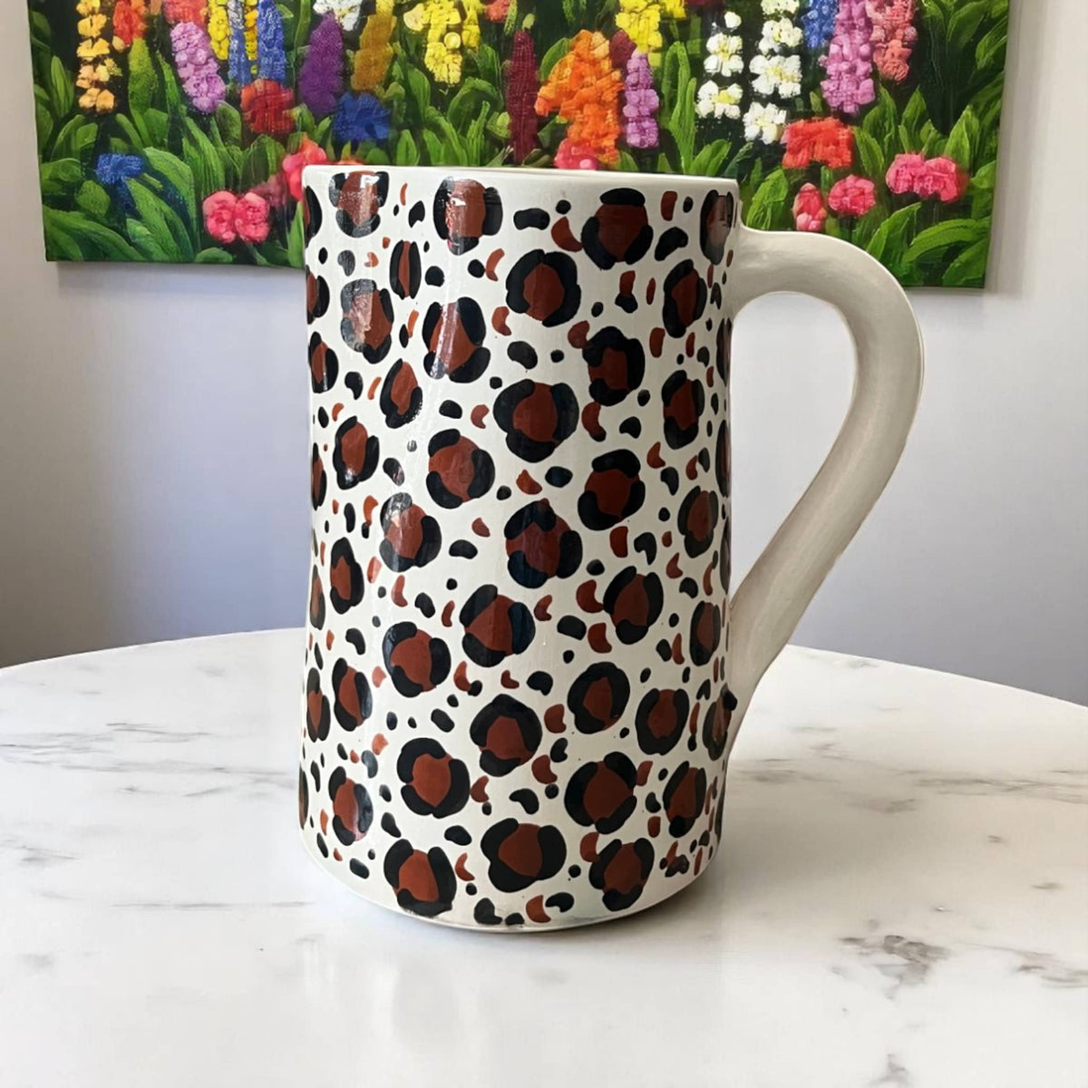 Handmade & Handpainted  Carafe (18 cm)