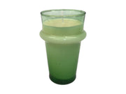 Hand-Blown Recycled Glass Candle  Holders