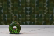 Cindered Olive Moroccan Zellige Tile – Square