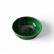 Premium Hand-Engraved Emerald Green Moroccan Bowl (Available in 2 Sizes)