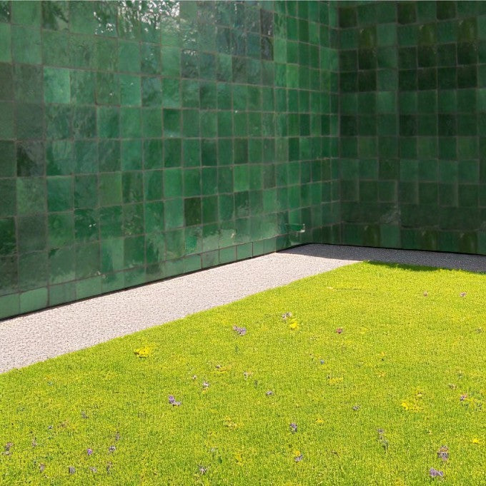 Green Zellige | Square