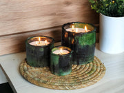 Scented Soy Wax Candle with Ceramic Holder