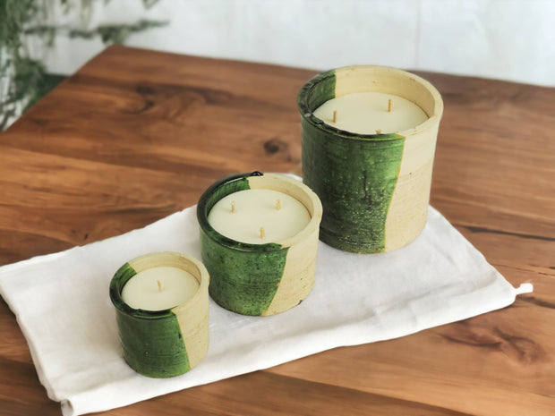 Luxury Moroccan 50/50 Glaze Tamegroute Scented Soy Wax Candle