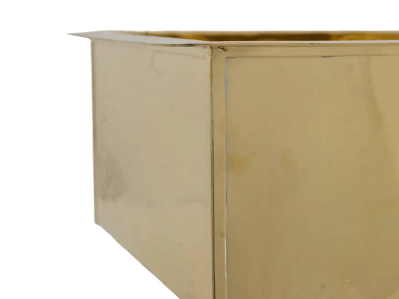 Kitchen Island Solid Brass Sink – Undermount Brass Sink, Outdoor Bar Sink