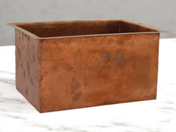 Undermount Hammered Copper Kitchen Sink
