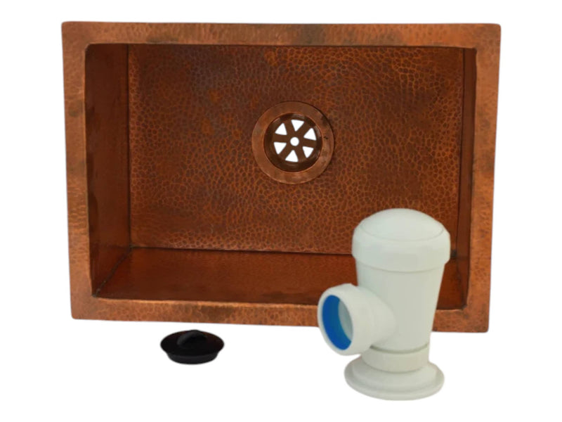 Undermount Hammered Copper Kitchen Sink