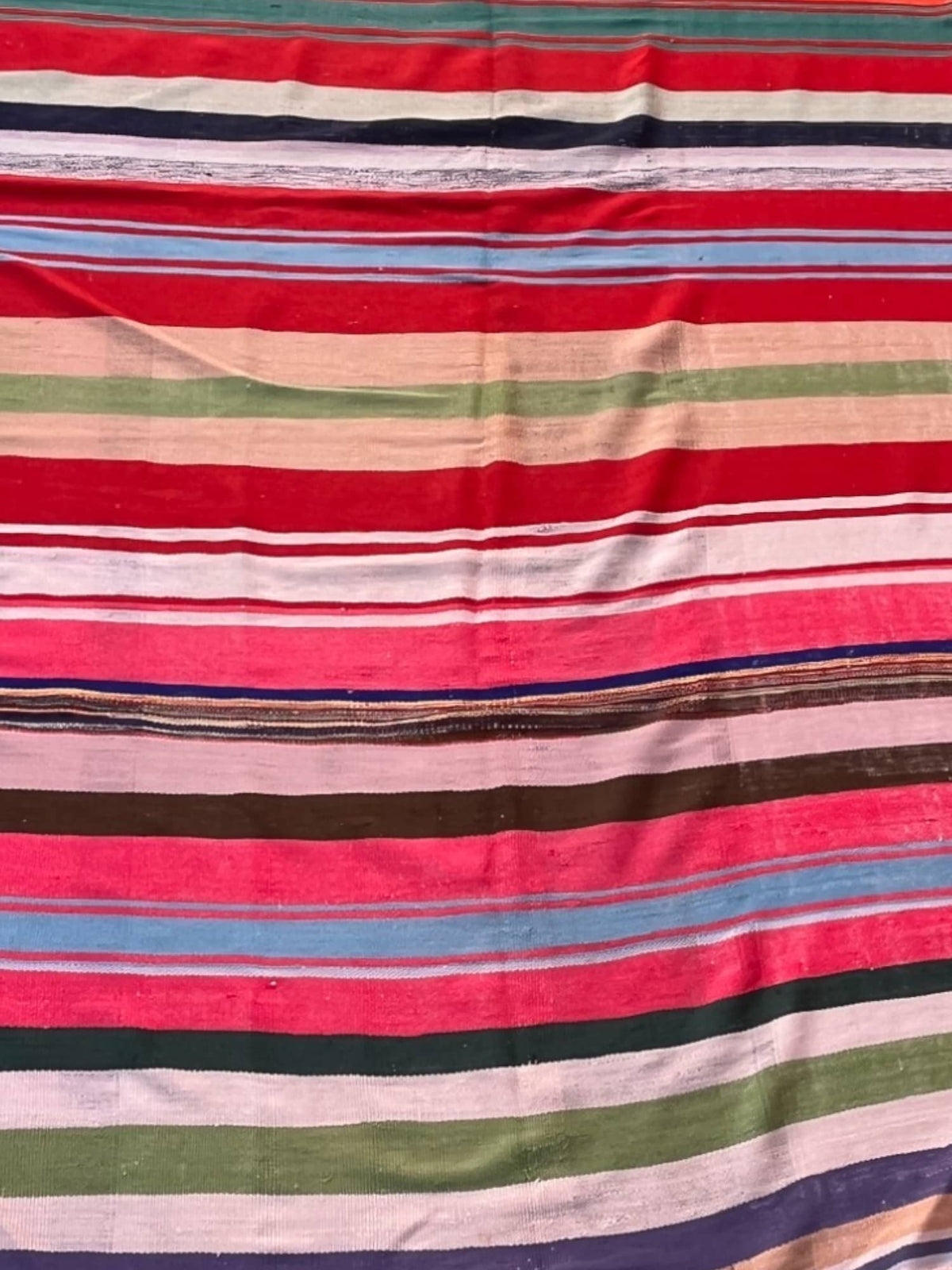 Vintage Moroccan Kilim Rug (10.8 x 5.9 ft)