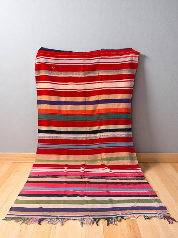 Vintage Moroccan Kilim Rug (10.8 x 5.9 ft)