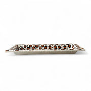 Handpainted Leopard Print Serving Dish / Trough