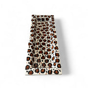 Handpainted Leopard Print Serving Dish / Trough