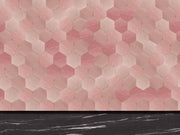 Blushing Mistress Pink Hexagon Zellige Tiles
