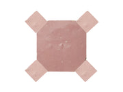 Handcrafted Pink Moroccan Zellige Tiles