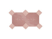 Handcrafted Pink Moroccan Zellige Tiles
