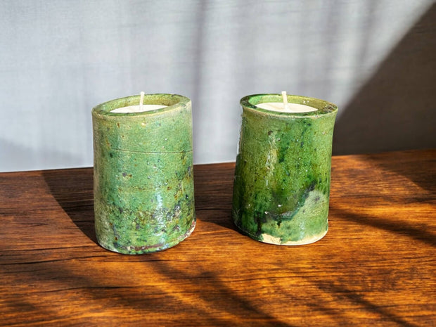 Scented Soy Wax Candle with Ceramic Holder