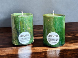 Scented Soy Wax Candle with Ceramic Holder