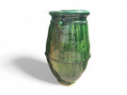 Green Glazed Jar Vases