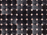 Handcrafted Black & Pink Moroccan Zellige Tiles – Octagon & Bouchon Patterns